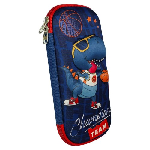 Penal com 1 ziper bichinhos auto relevo sortido