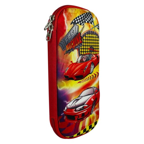 Penal com 1 ziper bichinhos auto relevo sortido