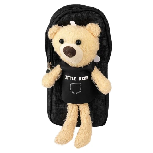 Penal com 1 ziper little bear pelúcia