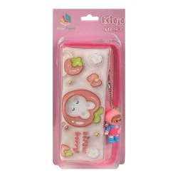 Penal com 2 ziper frutinhas com chaveiro