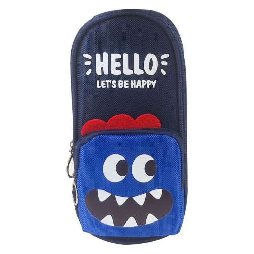 Penal com 2 ziper monstrinhos