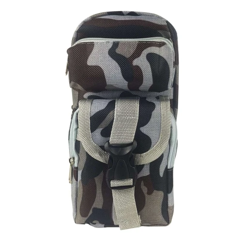 Penal com 3 ziper camuflado