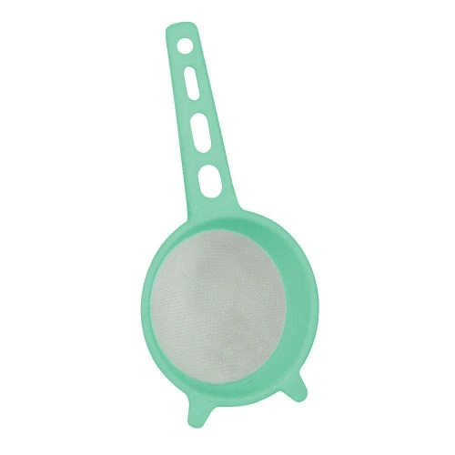 Peneira plástica com cabo 11cm Peneira plástica com cabo 11cm