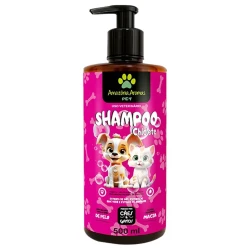 Pet banho a seco 500ml chiclete para cães e gatos