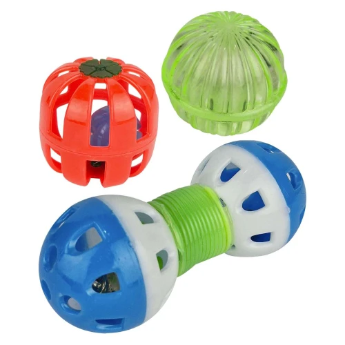 Pet brinquedo para gato com 03 unidades sortido Rio Tijucas