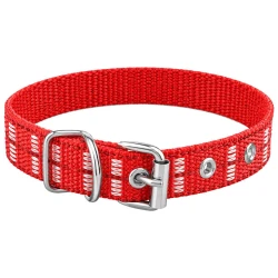 Pet coleira nylon nº05 azteca 20mmx43cm