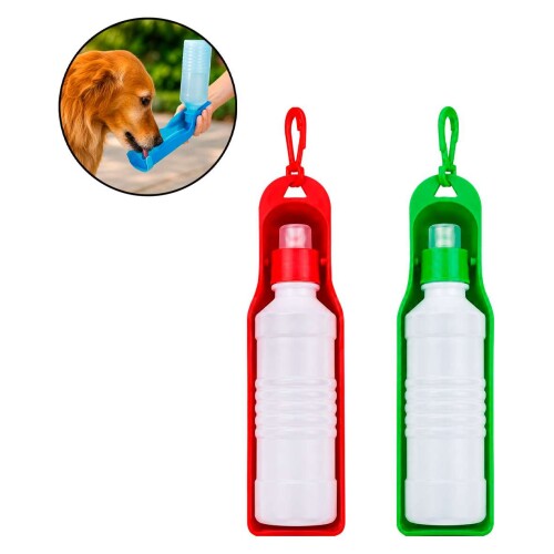 Pet garrafa plástica para cão bebedouro portátil sortidos Pet garrafa plástica para cão bebedouro portátil sortidos