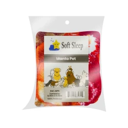 Pet manta microfibra 70x100cm sortidas