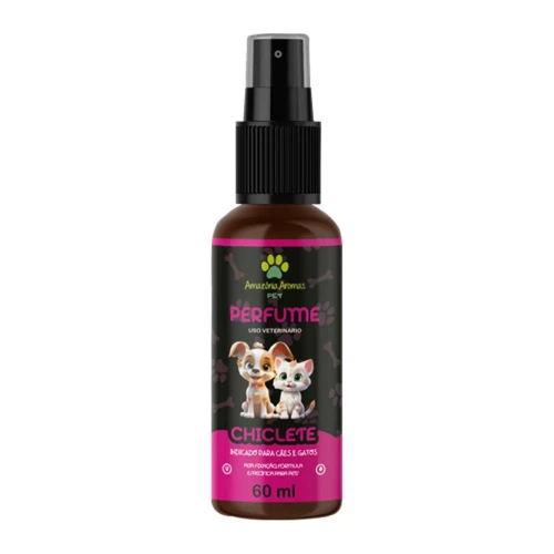 Pet perfume 60ml chiclete para cães e gatos