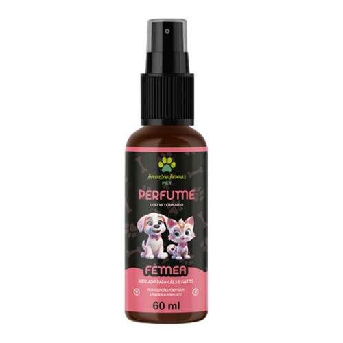 Pet perfume 60ml fêmea para cães e gatos
