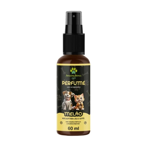 Pet perfume 60ml melão para cães e gatos