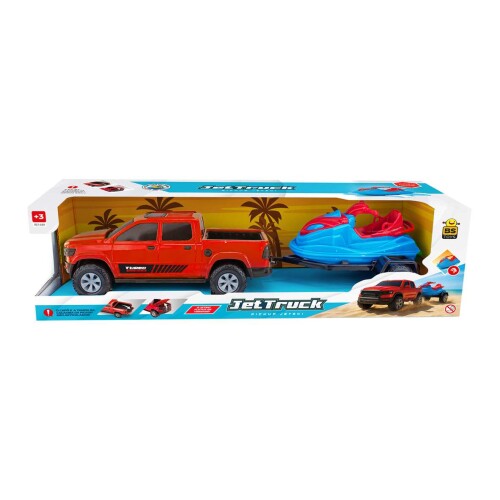 Pick up com jetski e carreta BS Toys Pick up com jetski e carreta BS Toys