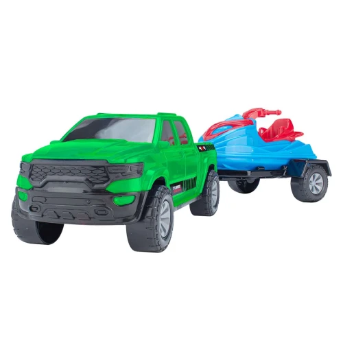 Pick up com jetski e carreta BS Toys Pick up com jetski e carreta BS Toys