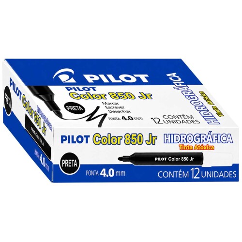 Pincel atomico color 850 jr 4.0 preto Pincel atomico color 850 jr 4.0 preto