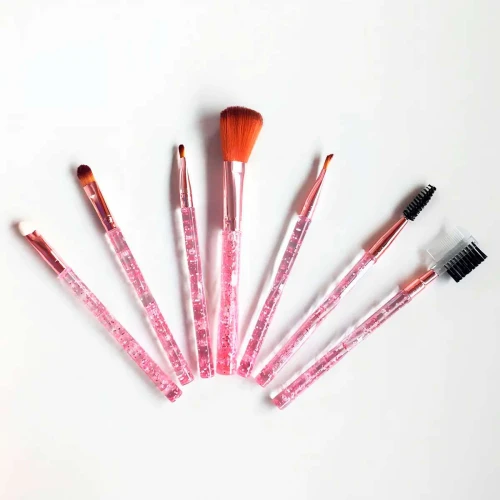 Pincel para maquiagem com 07 unidades Sweet Beauty sortidos