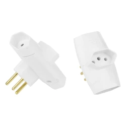 Pino adaptador T 03 saídas 03 pinos blister F.C