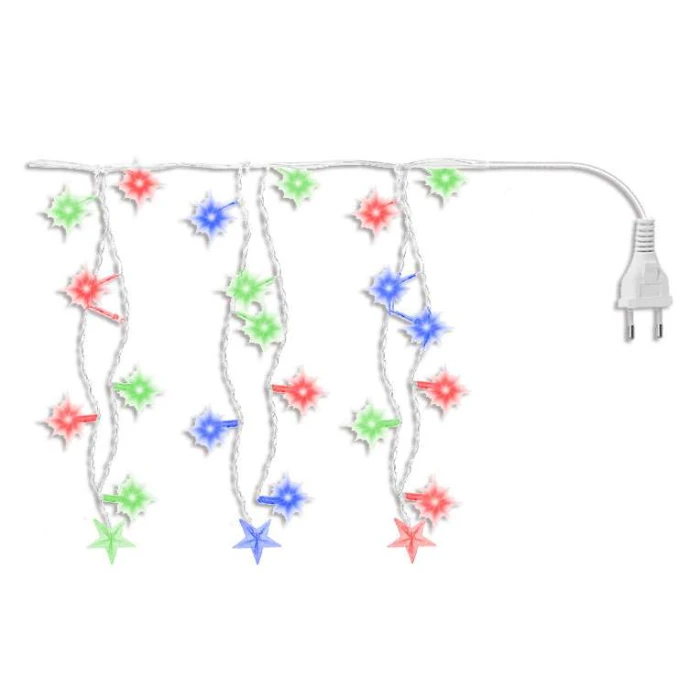Pisca pisca cascata 405 lâmpadas de led colorido com 10 metros