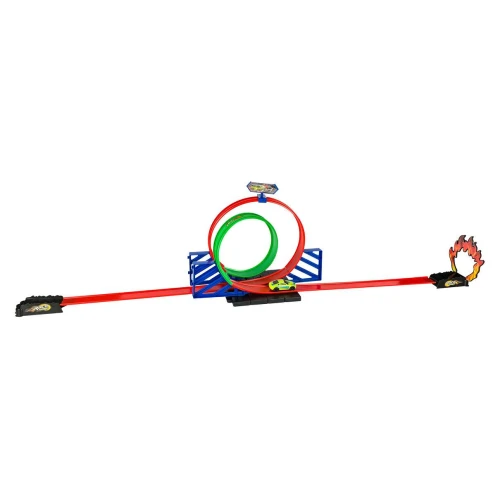 Pista radical looping com fogo + carrinho Unitoys