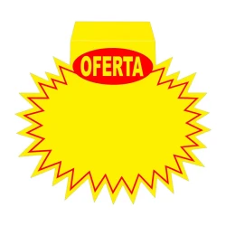 Placa de papel oferta splash 12,5x15cm