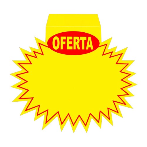 Placa de papel oferta splash 22x27,5cm