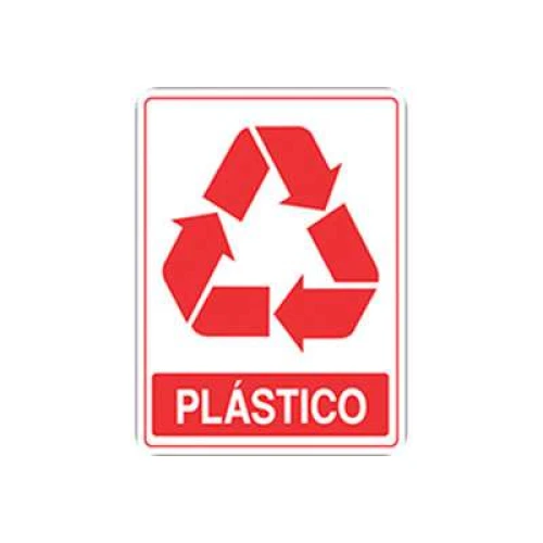 Placa de sinalização adesivo tipos de lixo 15x20cm Acesso Placas