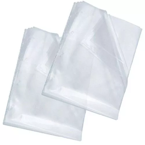 Plástico perfurado grosso 0,12 com 50 unidades 240mm x 325mm ofício Acp