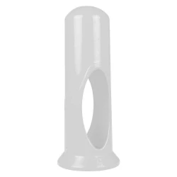 Porta canudo plástico branco
