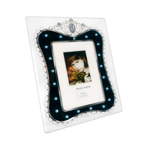 PORTA RETRATO 15X20CM PLASTICO DOURADO MULTIART