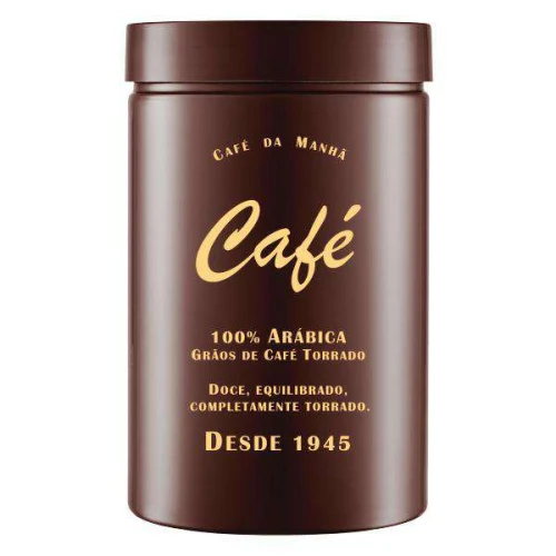 Pote plástico bandeirante marrom lata retro café 1500ml Pote plástico bandeirante marrom lata retro café 1500ml