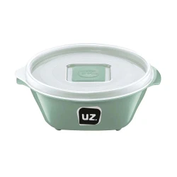 Pote plástico redondo multiuso 350ml verde menta Uz