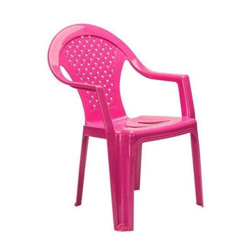 Poltrona plástica infantil Lisa Rosa ref0385 Poltrona plástica infantil Lisa Rosa ref0385