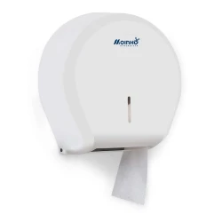 Porta Papel higiênico rolão branco com logo Moinho