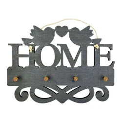 Porta chaves MDF Home com 04 lugares sortido