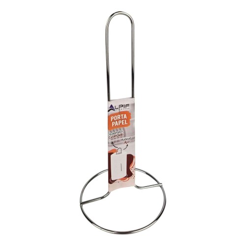 Porta papel toalha 27cm aço cromado Alpif