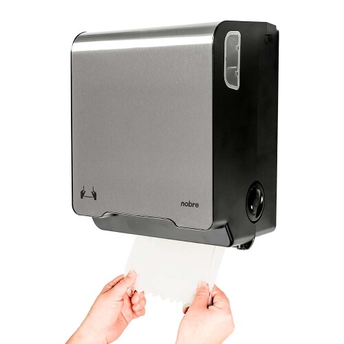 Porta papel toalha bobina autocortante Brave Goedert