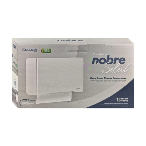 Porta papel toalha interfolhas com logo Moinho Select
