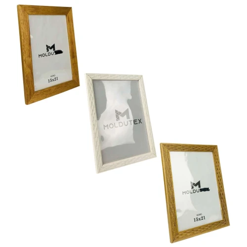 Porta retrato 10x21 madeira/acetato