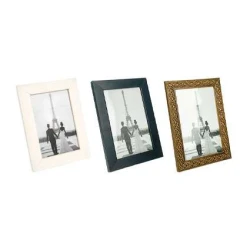 Porta retrato 10x15 simples de madeira e acetato Brum Emoldurados