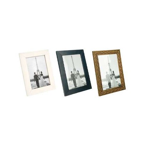 Porta retrato 10x15 simples de madeira e acetato Brum Emoldurados