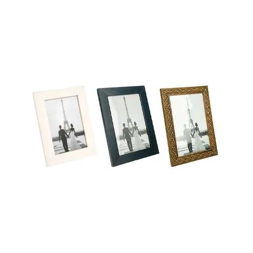 Porta retrato 10x15 simples de madeira e acetato Brum Emoldurados