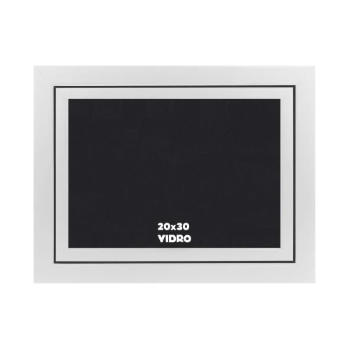 Porta retrato 20x30 madeira vidro preto e branco Porta retrato 20x30 madeira vidro preto e branco