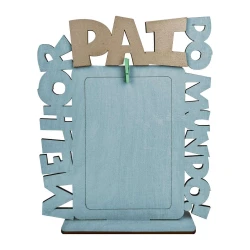 Porta retrato MDF melhor pai 10x15 sortido