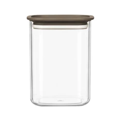 Pote acrílico hermético 1000ml avelã Vaeso