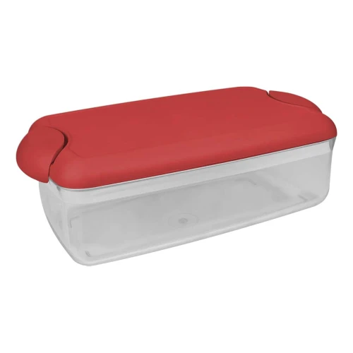 Pote acrílico hermético 1400ml premium sortidos Plastutti