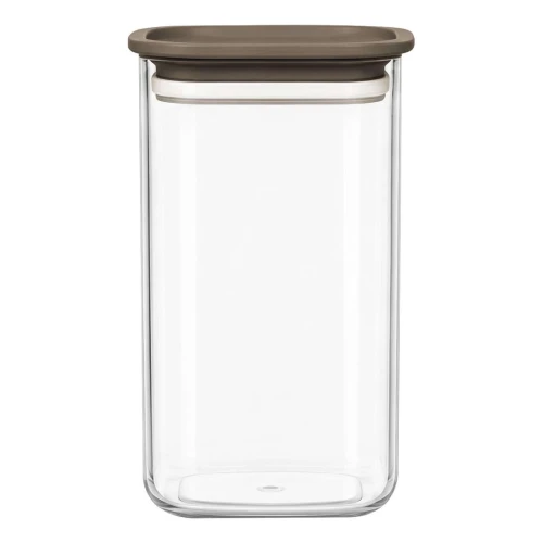 Pote acrílico hermético 1500ml avelã Vaeso