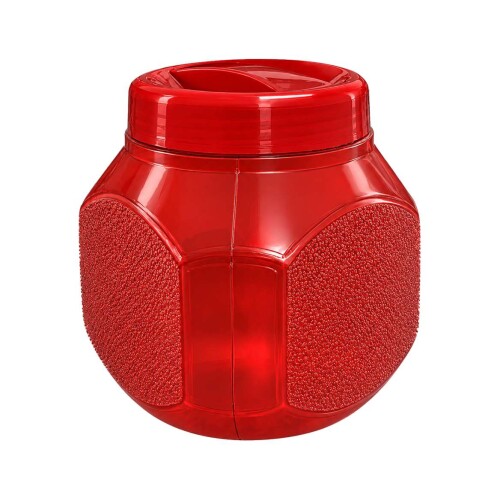 Pote plástico com rosca 1,5 litros cristal colorido Pote plástico com rosca 1,5 litros cristal colorido
