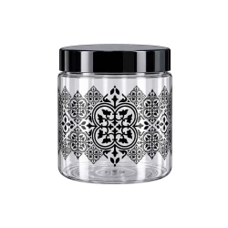 Pote plástico decorado azulejo 1000ML 4401 (v)