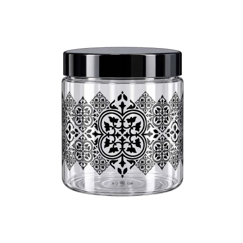 Pote plástico decorado azulejo 1000ML 4401 (v) Pote plástico decorado azulejo 1000ML 4401 (v)