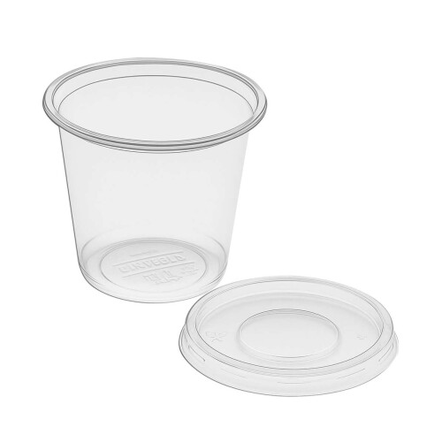 Pote plástico delivery para molho 30ml com 50 unidades F695 Fibraform