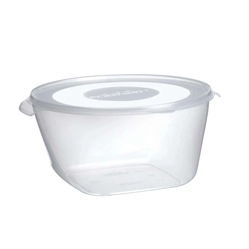 Pote plástico quadrado 8 litros Pote plástico quadrado 8 litros